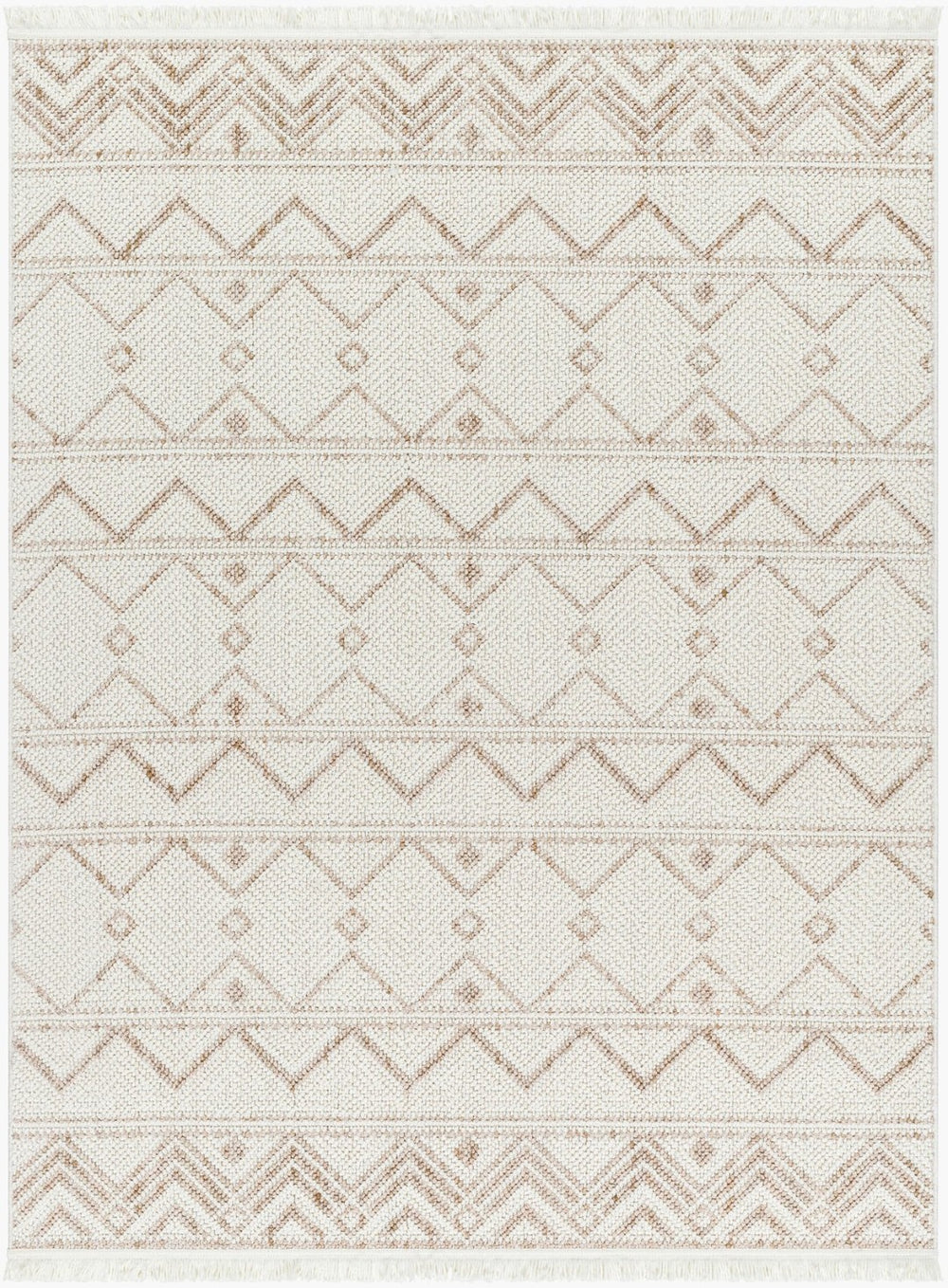 Livabliss New Delhi Moroccan Geometric Low Pile Polyester Area Rug for Living and Dining Rooms NWH2305-81112
