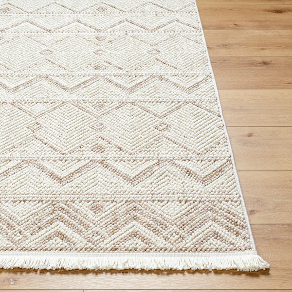 Livabliss New Delhi Moroccan Geometric Low Pile Polyester Area Rug for Living and Dining Rooms NWH2305-81112