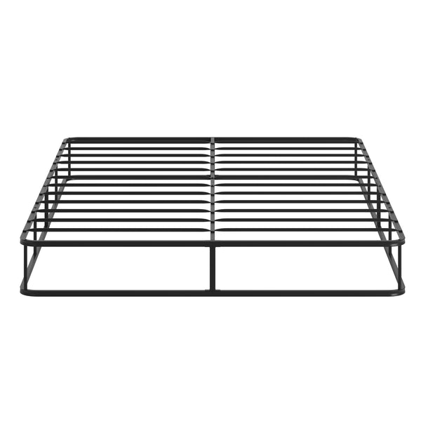 Homelegance By Top-Line Genevieve Black Metal Platform Bed Frame Black Metal