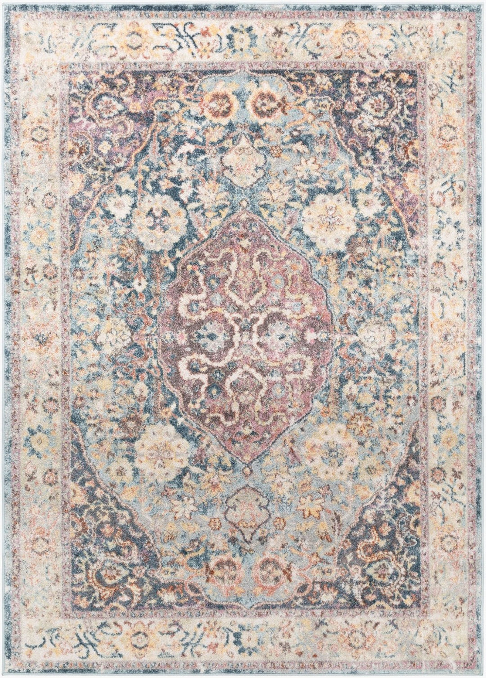 Livabliss New Mexico Collection Traditional Polypropylene Woven Accent Rug for Entryways NWM2303-23