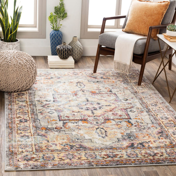 Livabliss New Mexico Southwest Polypropylene Woven Rug for Entryways and High Traffic Halls NWM2305-23