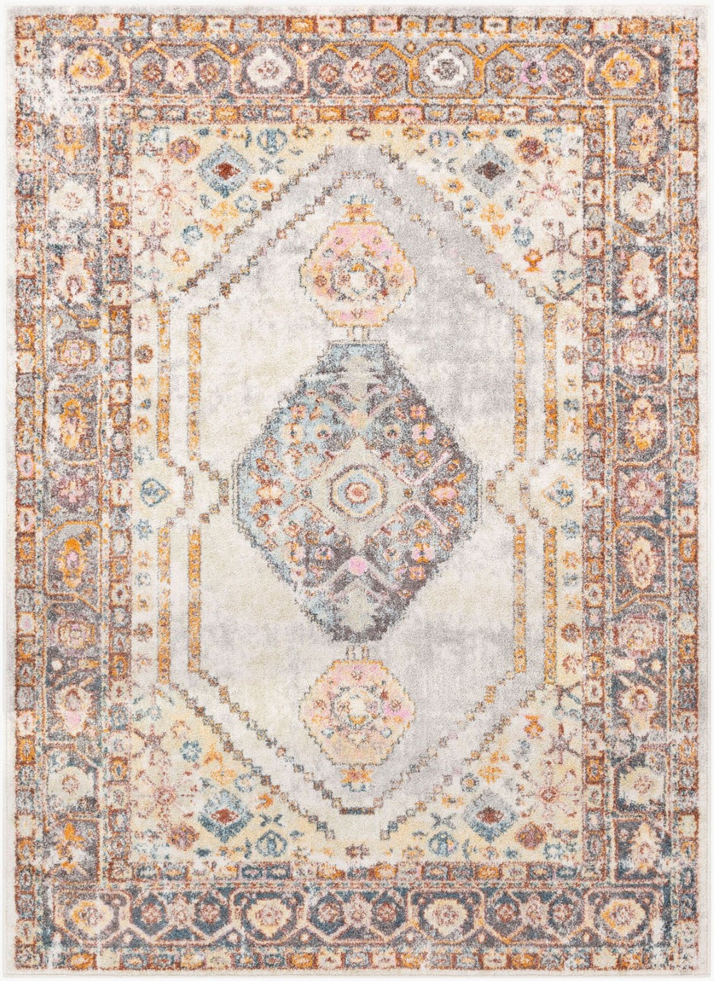 Livabliss New Mexico Southwest Polypropylene Accent Rug Earthy Rustic Pattern for Entryway NWM2306-23