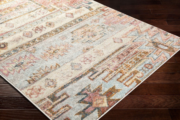 Livabliss New Mexico Rustic Runner Rug Polypropylene Farmhouse Hallway Medium Pile Entryway Light Slate, Ru 8'10" x 12' NWM2311-81012