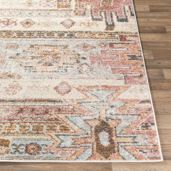Livabliss New Mexico Rustic Runner Rug Polypropylene Farmhouse Hallway Medium Pile Entryway Light Slate, Ru 8'10" x 12' NWM2311-81012
