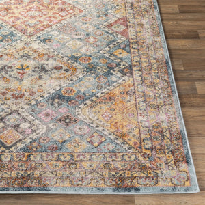 Livabliss New Mexico Southwestern Polypropylene Accent Rug Earthy Geometric for Entryways NWM2314-23