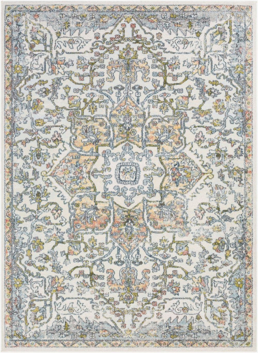 Livabliss New Mexico Bohemian Scatter Rug Machine Woven Polypropylene Global Artisan Pattern NWM2318-23