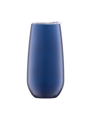 Lenox Cambridge 6 Oz Navy Stainless Steel Champagne Flutes, Set of 2 NO COLOR METAL E956BLTS1BM