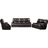 Parker Living Whitman - Verona Coffee - Powered By Freemotion Power Reclining Sofa Loveseat and Recliner