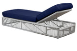 Miami Adjustable Chaise in Echo Midnight w/ Self Welt SW4401-9-8076 Sunset West