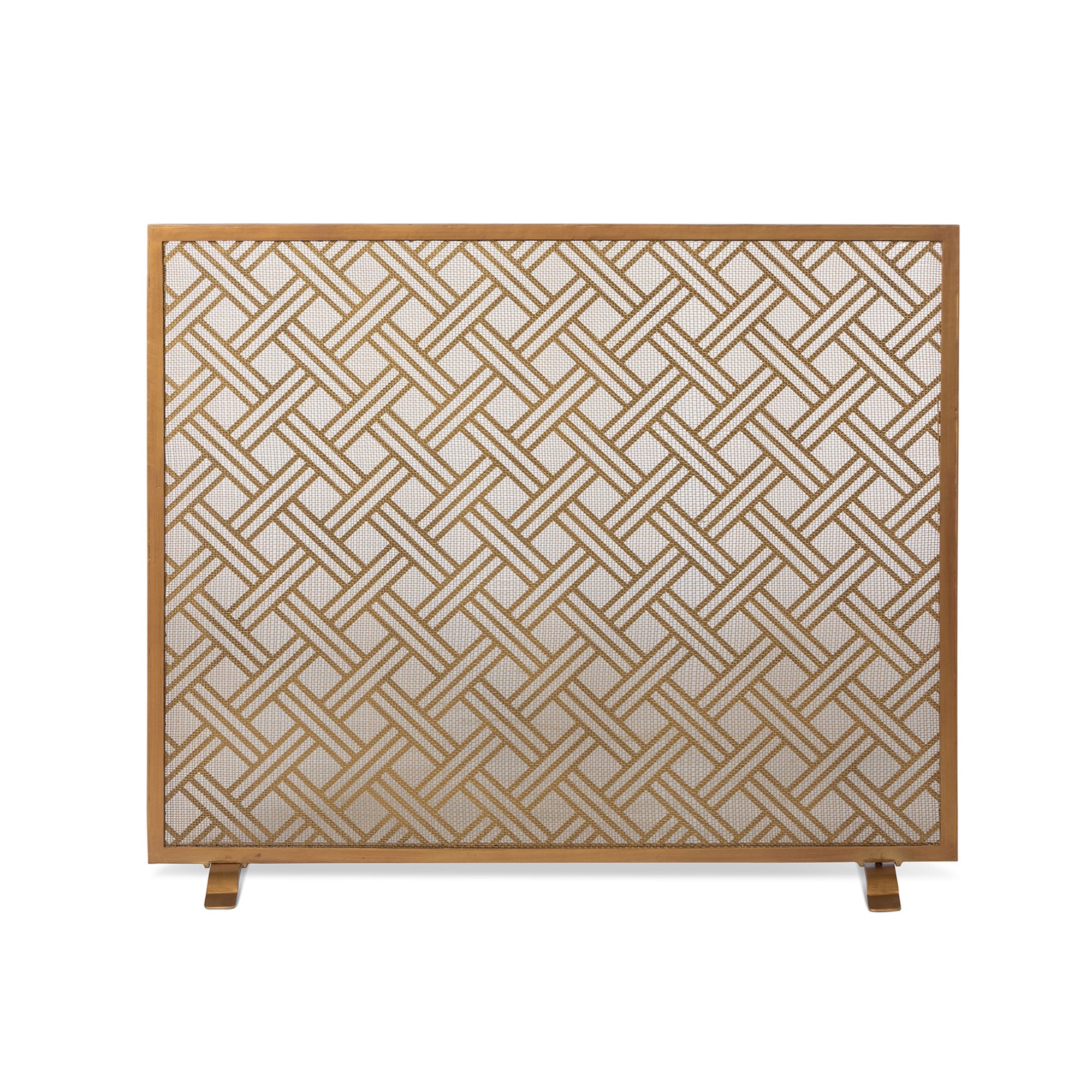Park Hill Cross Hatch Fire Screen - Thumbnail 5