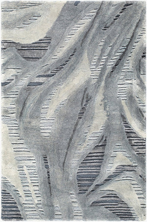 Surya Nexus Hand Tufted Wool Rayon Area Rug Minimalist Modern Living Room Accent 10' x 14' Rectangle NXS2300-1014