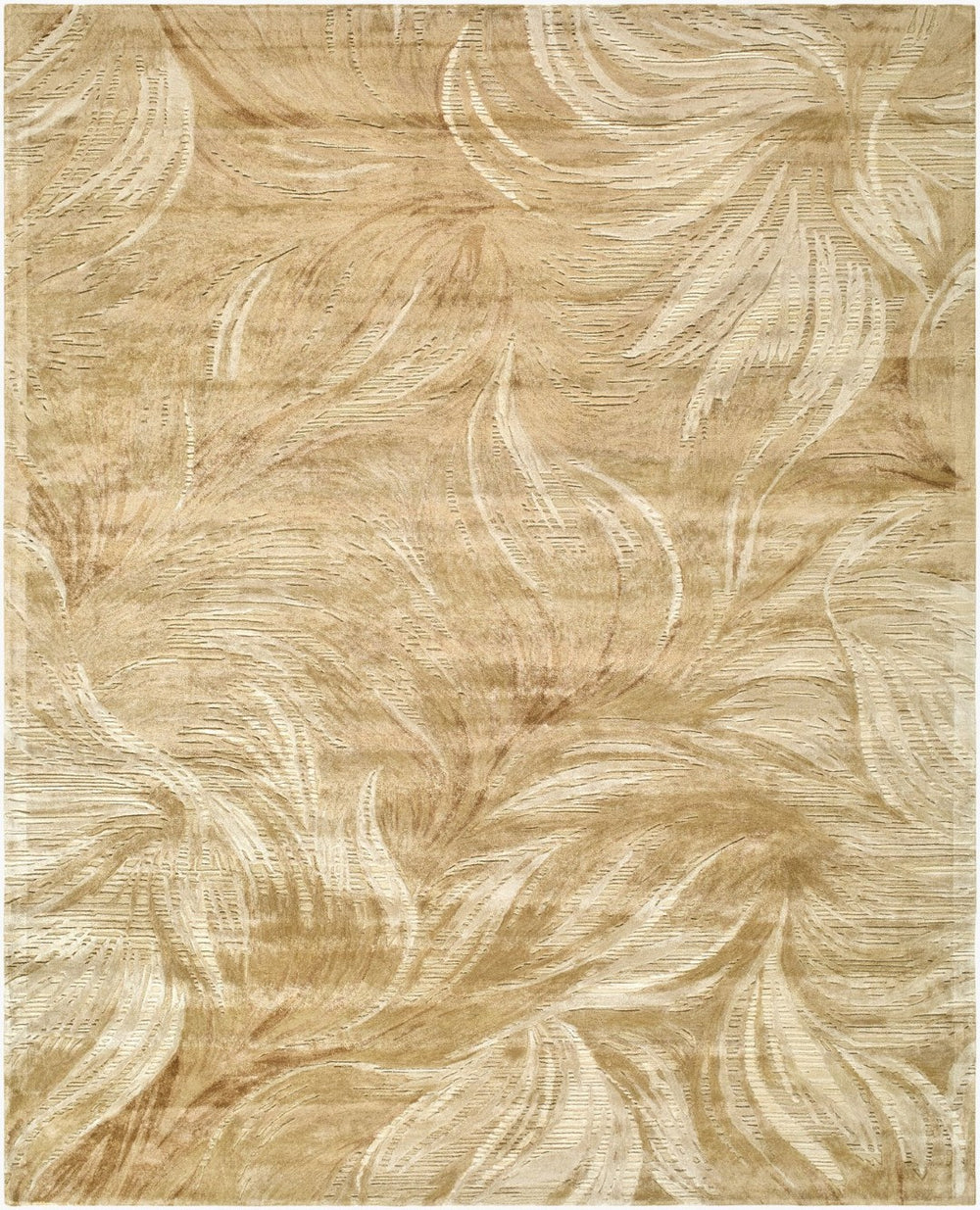 Surya Nexus Hand Tufted Wool Rayon Area Rug Artisan Crafted for Living and Dining Spaces 5' x 7'6" Rectangle NXS2302-576