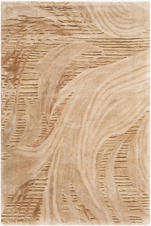 Surya Nexus Hand Tufted Wool Rayon Area Rug Minimalist Plush Pile for Large Living Rooms 2' x 3' Rectangle NXS2303-23