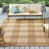 Christopher Knight Home® - Noble House - Tokota 7'10" X 10' Indoor/Outdoor Area Rug, Natural