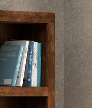 Legends Furniture Bridgevine Home Sausalito 64 Inch High Bookcase, No Assembly Required, Whiskey Finish Whiskey, Brown Knotty Alder Solids And Veneers Sl6920.Wky