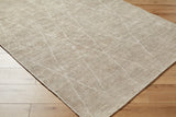 Nalan NYL-2300 9' x 12' Handmade Rug NYL2300-912  Medium Gray, Ivory Surya