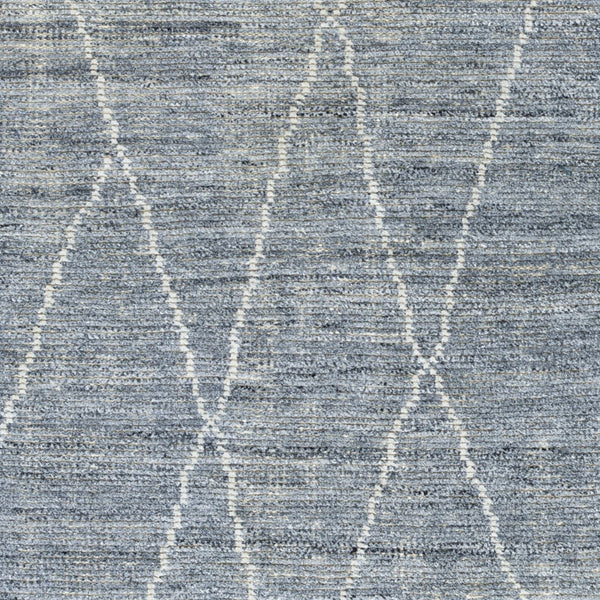 Surya Nalan Eco-friendly 2' X 3' Handmade Rug - Modern Minimalist Design With Comfort & Sustainability Charcoal Recycled Pet Yarn Nyl2301-23