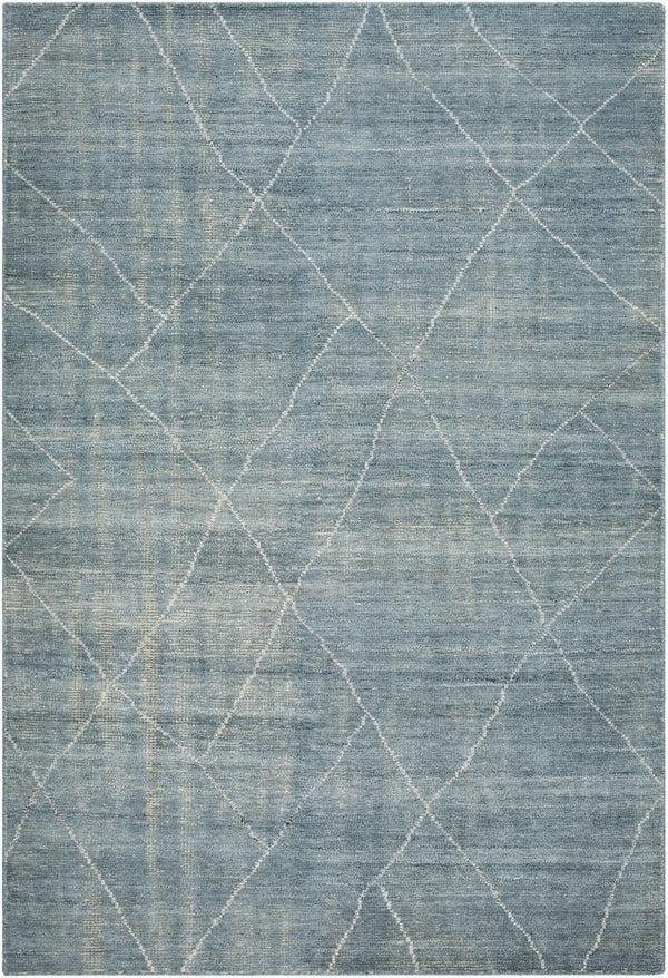 Surya Nalan Eco-friendly 2' X 3' Handmade Rug - Modern Minimalist Design With Comfort & Sustainability Medium Gray Recycled Pet Yarn Nyl2302-23