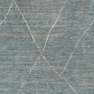 Surya Nalan Eco-friendly 2' X 3' Handmade Rug - Modern Minimalist Design With Comfort & Sustainability Medium Gray Recycled Pet Yarn Nyl2302-23