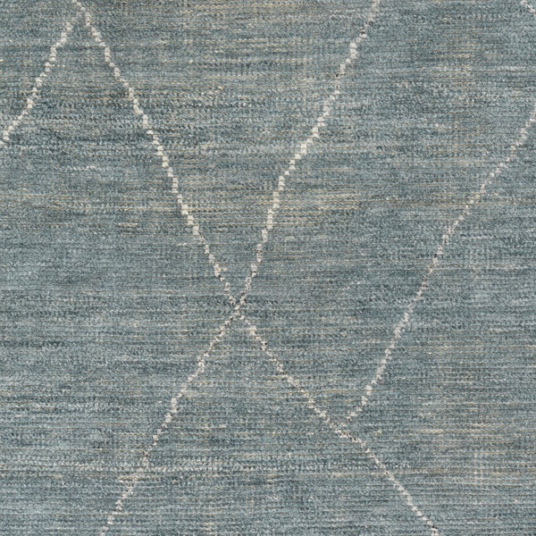 Surya Nalan Eco-friendly 2' X 3' Handmade Rug - Modern Minimalist Design With Comfort & Sustainability Medium Gray Recycled Pet Yarn Nyl2302-23