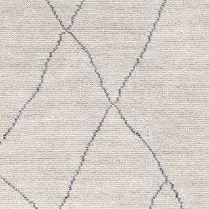 Surya Nalan Eco-friendly 2' X 3' Handmade Rug - Modern Minimalist Design With Comfort & Sustainability Medium Gray Recycled Pet Yarn Nyl2303-23