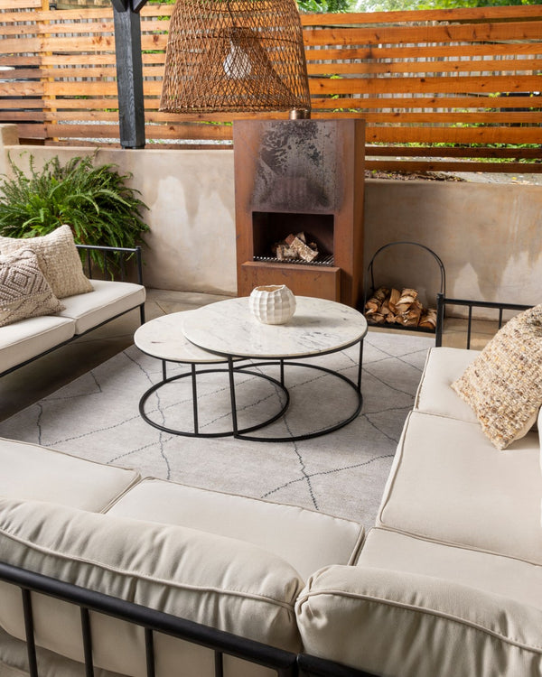 Surya Nalan Eco-friendly 2' X 3' Handmade Rug - Modern Minimalist Design With Comfort & Sustainability Medium Gray Recycled Pet Yarn Nyl2303-23