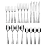 Lenox Cambridge Mosaic 20-Piece Flatware Set NO COLOR METAL 269320CSLG12