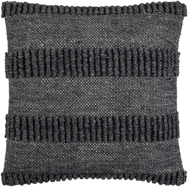 Surya Nysa Handcrafted Recycled Pet Woven Accent Pillow for Sofas Beds and Armchairs NYS004-2020D