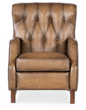 Henderson Press Back Recliner Brown RC806-PB-078 Hooker Furniture