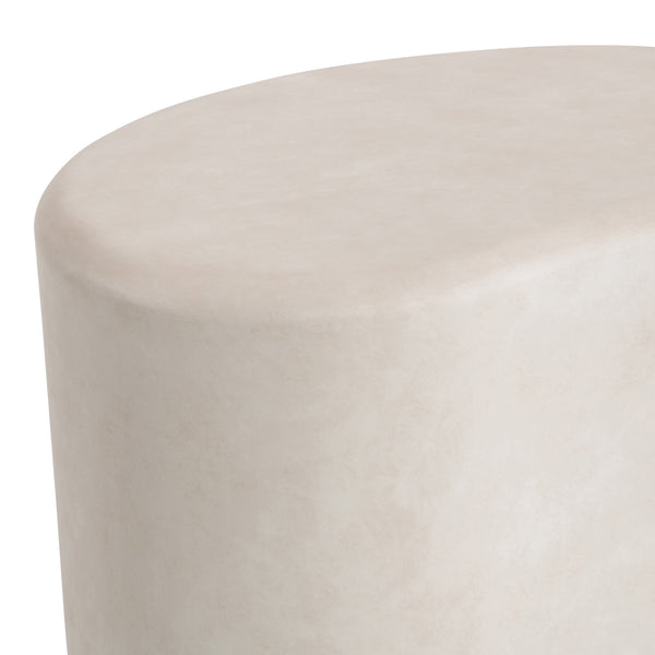 Bernhardt Bernhardt Nova Side Table In Light Vellum Finish — Sculptural Kidney-Shaped Wood Accent Table, 23" 519122