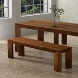 Parker House Crossings - Downtown Dining 86 In. Rectangular Dining Table Amber Solid Mango DDOW#86RECT