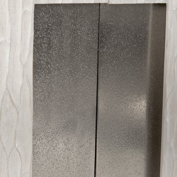 Bernhardt Bernhardt Solaria Buffet With Weathered Bone Finish, Chiseled Resin Doors, Soft-Close Storage Console 310134