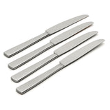 Lenox Oneida Nocha Everyday Flatware Dinner Knives, Set of 4 Metallic, STAINLESS METAL H098004C