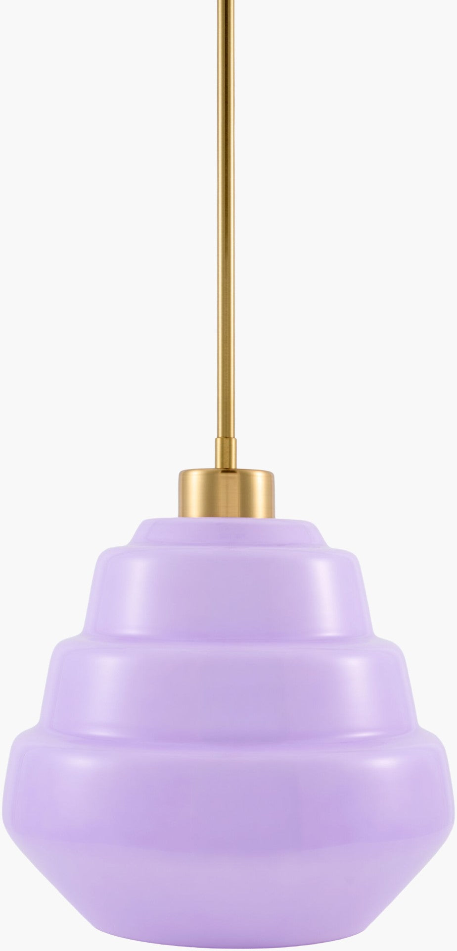 Livabliss Nozay French Country Steel and Glass Pendant Light for Kitchens and Dining Rooms NZY-033