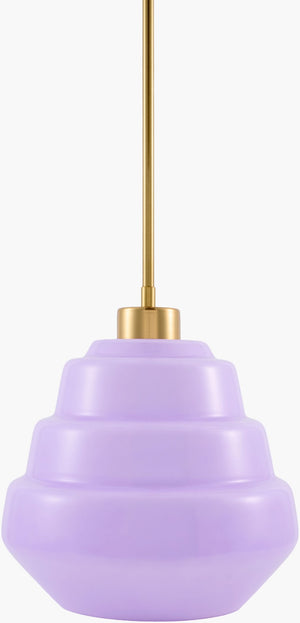 Livabliss Nozay French Country Steel and Glass Pendant Light for Kitchens and Dining Rooms NZY-033
