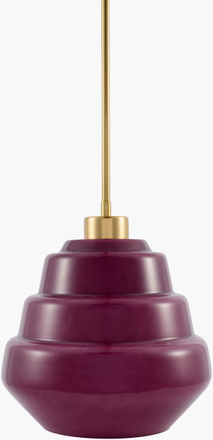 Livabliss Nozay French Country Steel and Glass Pendant Light for Kitchen Island or Dining Area NZY-034