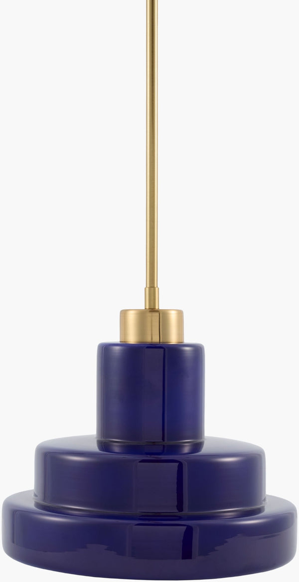 Livabliss Nozay French Country Cottage Pendant Steel Glass Warm Ambient Light for Kitchen Island NZY-037