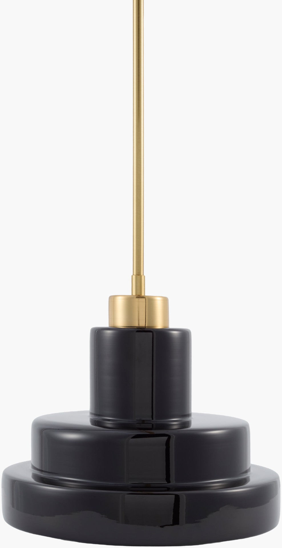 Livabliss Nozay French Country Pendant Light Steel Glass Kitchen Island Cottage Ceiling Fixture NZY-039