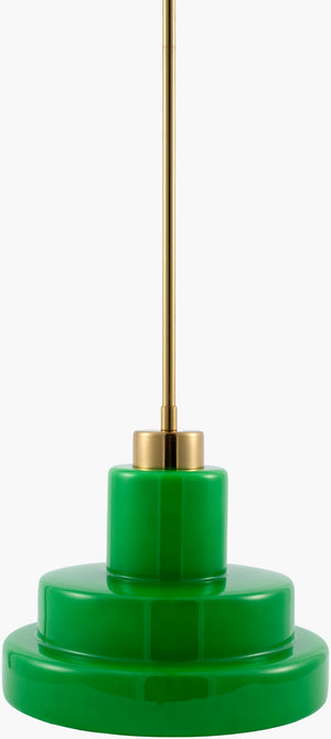 Livabliss Nozay French Country Cottage Pendant Steel and Glass Kitchen Dining Entryway Light NZY-043