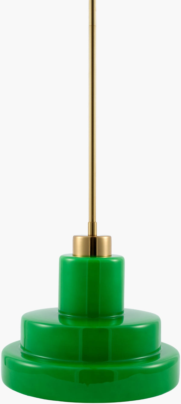 Livabliss Nozay French Country Cottage Pendant Steel and Glass Kitchen Dining Entryway Light NZY-043