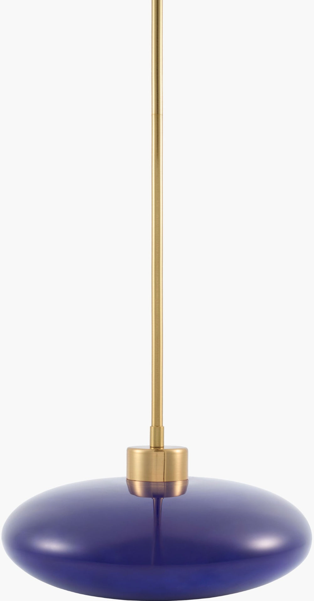 Livabliss Nozay French Country Steel and Glass Pendant Light for Kitchen Island or Entryway NZY-048