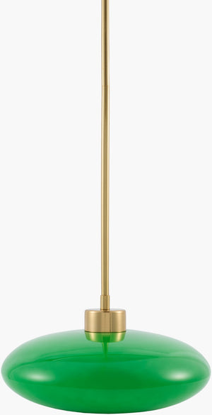 Livabliss Nozay French Country Steel and Glass Pendant Light for Kitchen or Dining Areas NZY-054