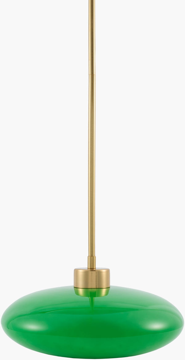 Livabliss Nozay French Country Steel and Glass Pendant Light for Kitchen or Dining Areas NZY-054