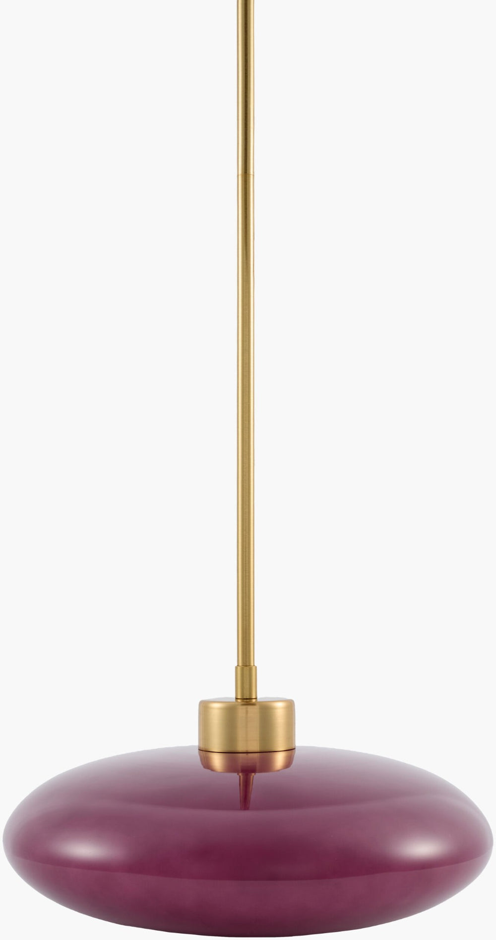 Livabliss Nozay French Country Steel and Glass Pendant Light for Kitchen Island or Foyer NZY-056