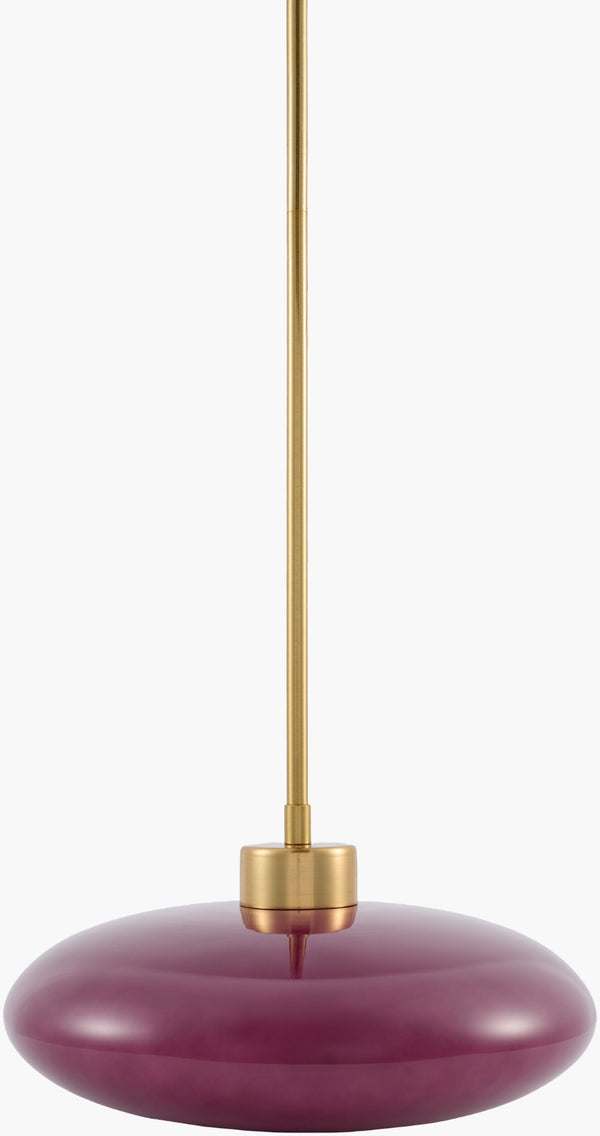 Livabliss Nozay French Country Steel and Glass Pendant Light for Kitchen Island or Foyer NZY-056