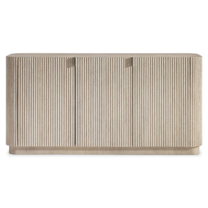 Bernhardt Bernhardt Lucerne Wire-brushed Oak Buffet with Reeded Doors and Media Storage 393132