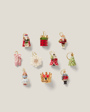 Lenox The Nutcracker 10-Piece Ornament Set Multi, NO COLOR PORCELAIN 893635