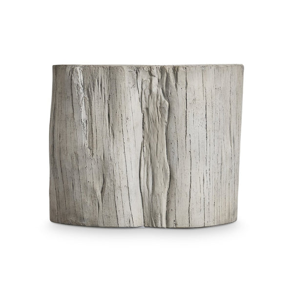 Bernhardt Bernhardt Bois Faux Wood Resin Cocktail Table Sculpted Tree Trunk Living Room Accent 20" 581012