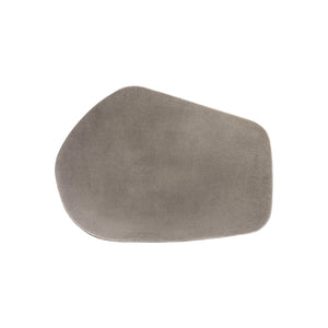Bernhardt Bernhardt Sculptural Clawson Cocktail Table In Graphite Cast-Aluminum, Irregular Pentagon Top, Outdoor-Ready 338014B