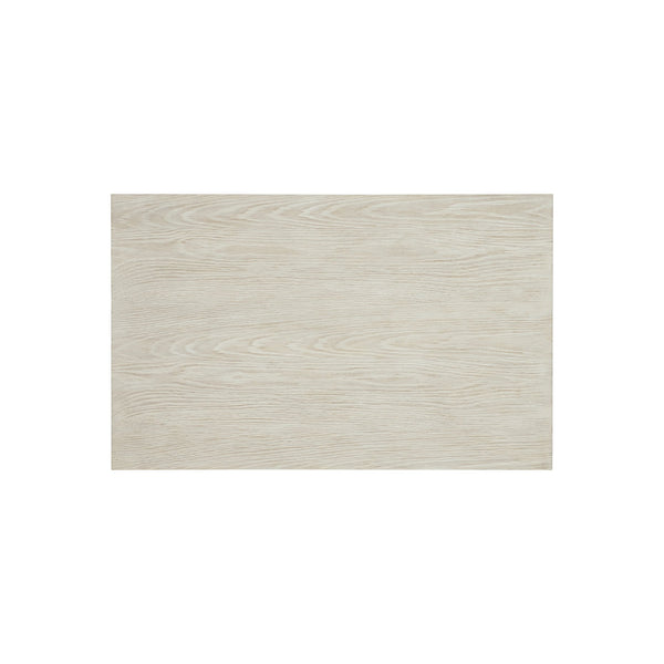 Bernhardt Bernhardt Lowe Nightstand In Jicama White Oak With Nickel Aluminum Accents, Push-Open Drawer, Safe Design 305228